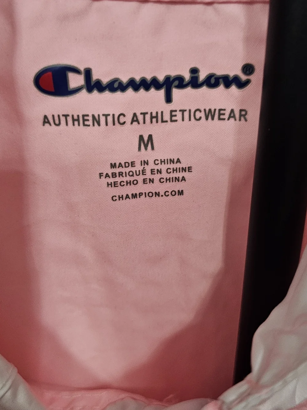 Champion Heritage Girls' Colorblock Windbreaker Jacket Size Medium